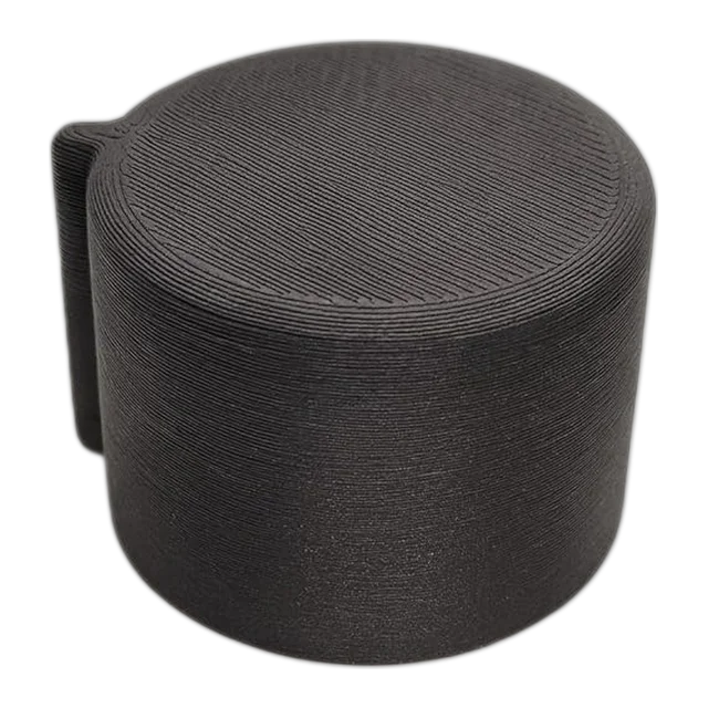3D printed heat-resistant replacement temperature control knob for a Ninja Woodfire grill